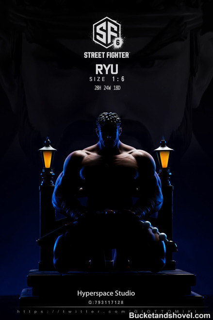 *Pre-order *Adults only Hyperspace Studio 1/6 Ryu Resin Statue #7