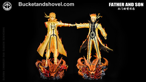 *Pre-order * Surge Studio Naruto & Minato Resin Statue #1