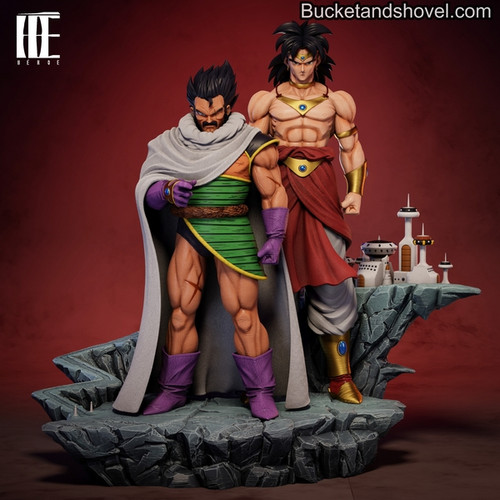 *Pre-order * Héroe Studio Dragon Ball Broly＆Parágas Resin Statue #1