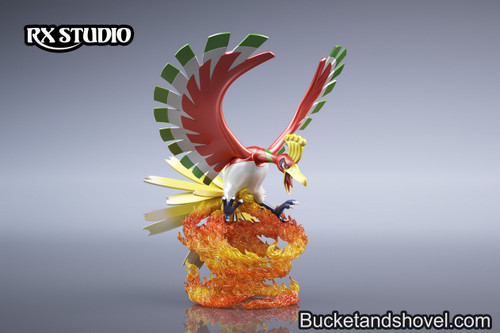 *Pre-order * RX Studio Pokémon Ho-Oh＆Togekiss Resin Statue #1