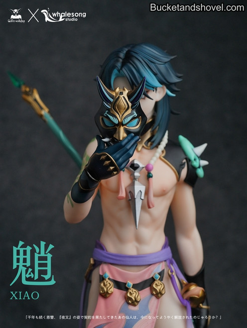 *Pre-order *Adults only WhaleSong Studio Genshin Impact Xiao Resin Statue #4