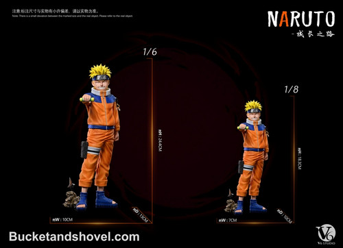 *Pre-order * V6 Studio Naruto＆Sasuke  Resin Statue #3