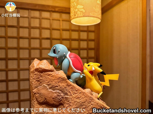 *Pre-order * Xiaodingdang Studio Pokemon running squirtle Resin Statue #5