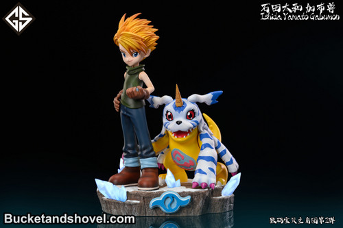 *Pre-order * GS Studio Digimon ISHIDA YAMATO＆Gabumon Resin Statue #2