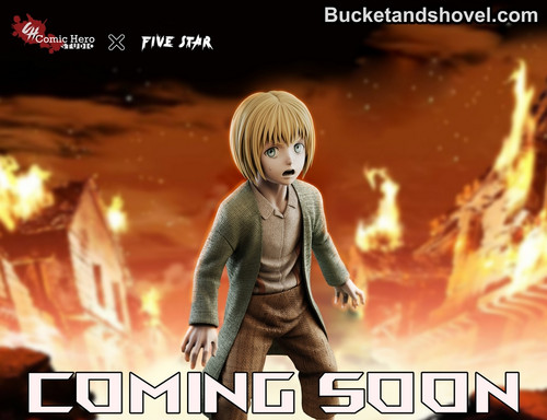 *Pre-order * Comichero Studio Attack on Titan childhood Armin Resin Statue #1