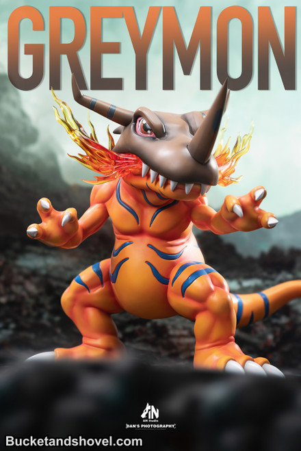 *Pre-order * An Studio Digimon Greymon Resin Statue #1