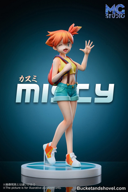 *Pre-order * MG Studio Pokemon Misty Williams＆	Brock Harrison Resin Statue #1