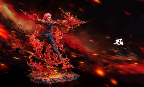 *Pre-order * Chendesign Studio Jujutsu Kaisen Series 1st King of the Curse Ryomen Sukuna Resin Statue #1