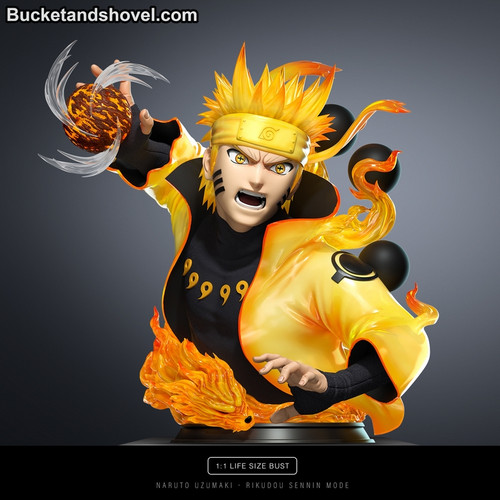 *Pre-order * Chikara Studio Naruto Uzumaki Naruto Rikudousennin Modo 1/1 Bust Resin Statue #1