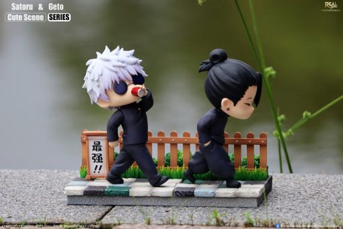 *Pre-order * Real creation Studio Jujutsu Kaisen Cute Scene Series: Gojo Satoru & Suguru Geto Street Gang Resin Statue #5