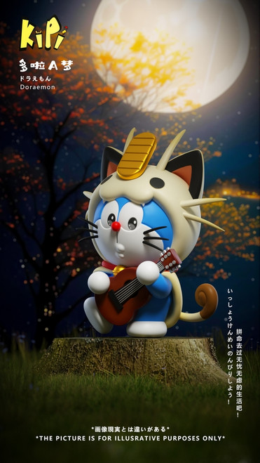 *Pre-order * Kipi Studio Doraemon cos Meowth Resin Statue #1