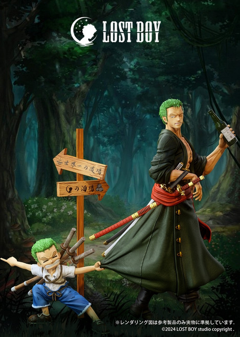 *Pre-order * Lostboy Studio Time Travel Series 2nd Zoro Resin Statue #2