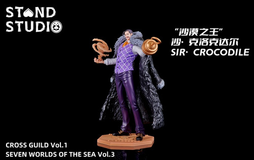 *Pre-order * Stand Studio One Piece Crocodile Resin Statue #2