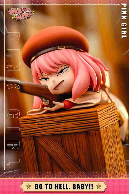 *Pre-order * WakuWaku Studio SPY X FAMILY Go to hell ! Anya Resin Statue #3