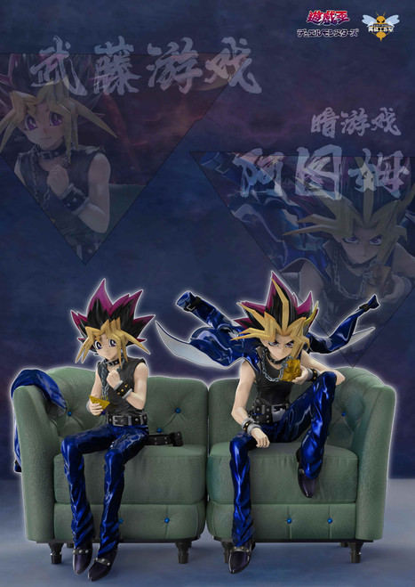 *Pre-order * Wasp Studio Yu-Gi-Oh! Yugi Muto＆ATEM Resin Statue #2