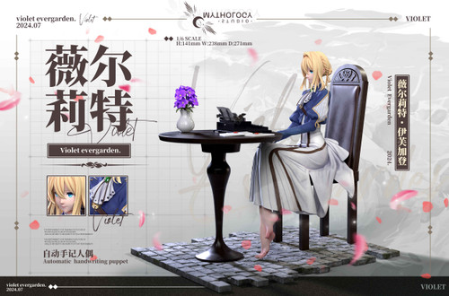 *Pre-order * Mythology Studio Violet Evergarden Violet Resin Statue #1