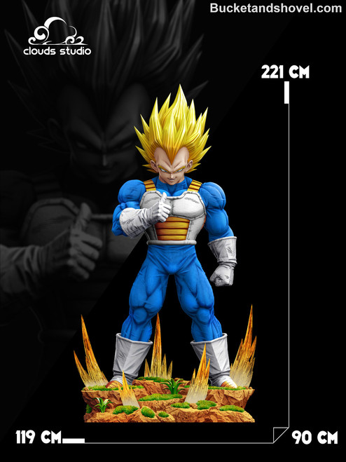 *Pre-order * Clouds Studio Dragon Ball 1:1 Vegeta Resin Statue #3